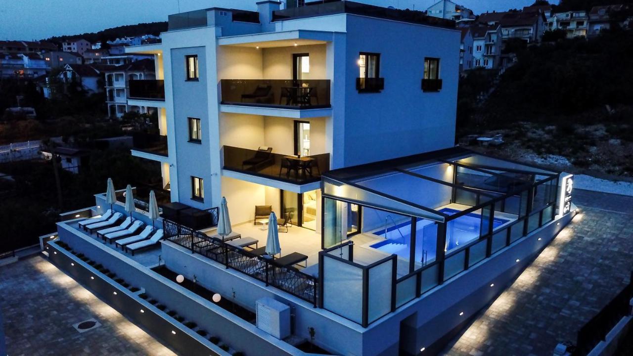 Villa 23 A Heated Pool Trogir Exterior foto